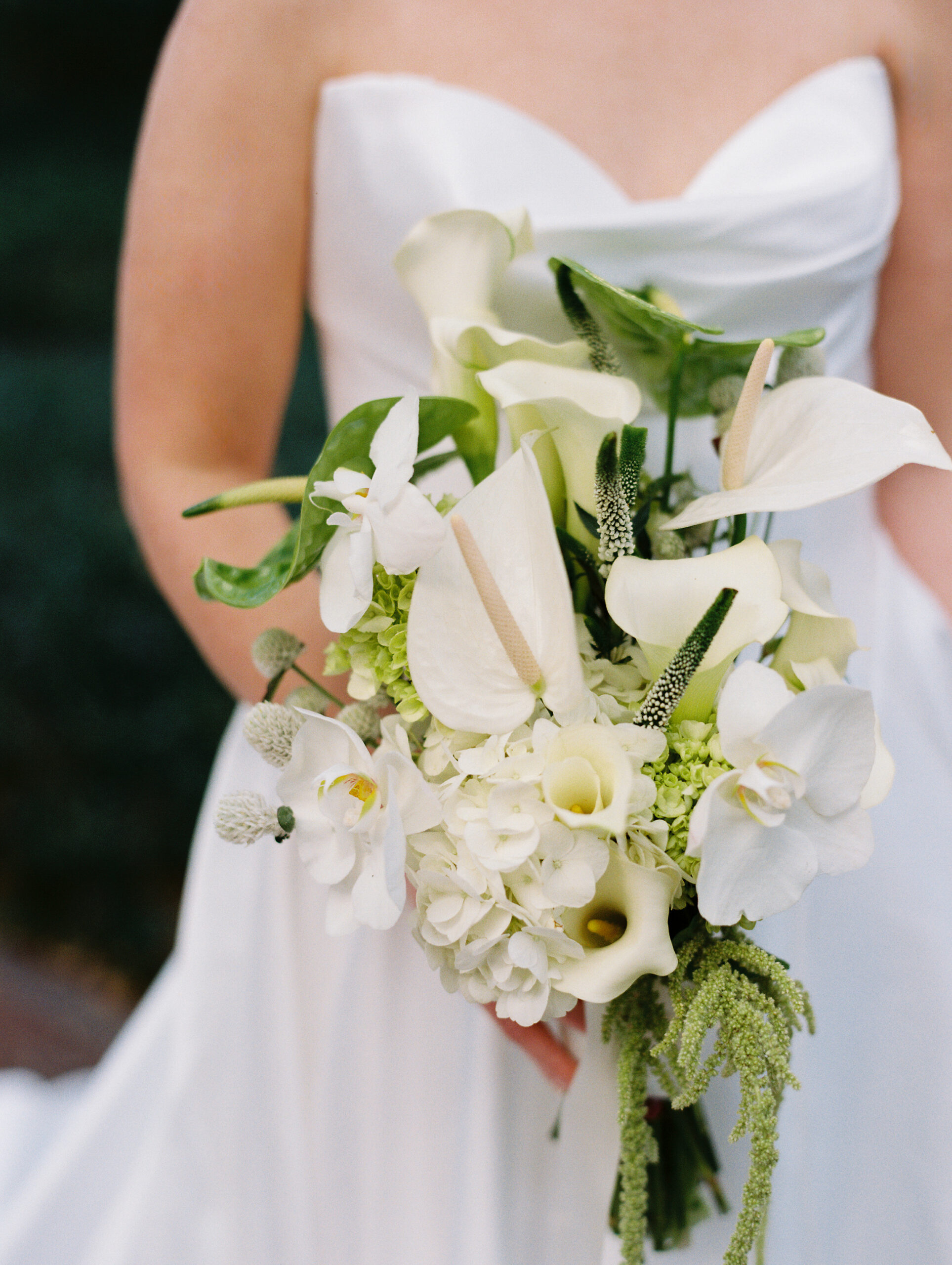Amaranthus Wedding Bouquet